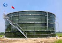 China Self Locking Bolted Sustainable Glass Fused Water Tanks Food Grade Awarded NSF 61 factory