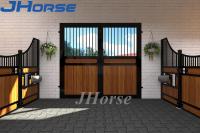 China Portable Horse Stall Panels For Barns / Metal Horse Stall Doors 1200*2200mm Size factory