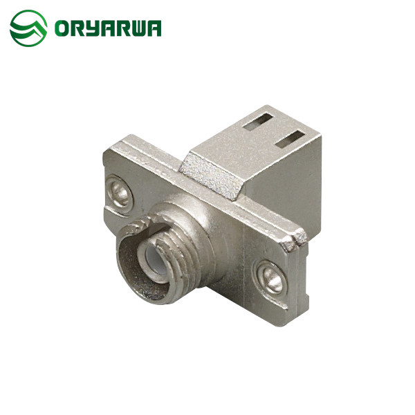Quality Metal Body Hybrid Flange LC To FC Adapter Simplex Single Mode for sale