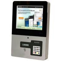 Quality Compact Thin Wall Mounted Kiosk With Card Reader Printer Function For Banks V633 for sale