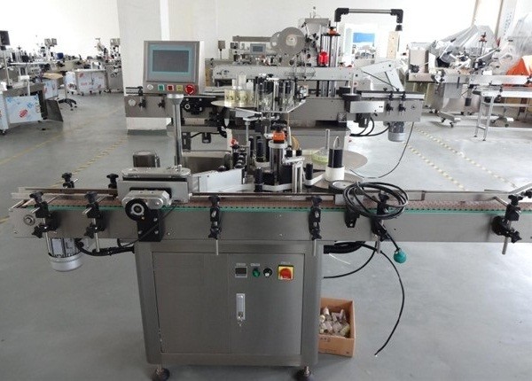 Quality SS304 Beer Glass Bottle Labeling Equipment Tabletop Round Bottle Labeler for sale