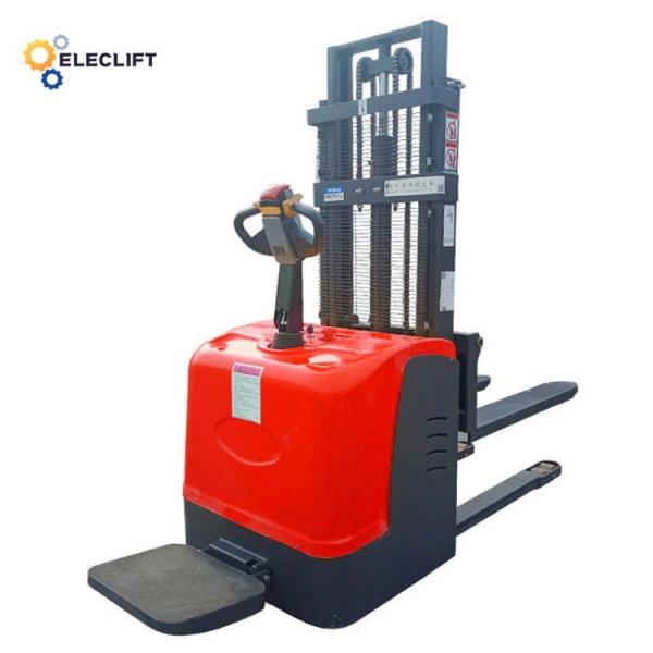 Quality 4.5km/H Full Electric Pallet Stacker 24V Battery Operated Pallet Truck for sale