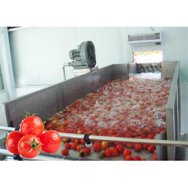 Quality SUS304 Tomato Processing Line Tomato Paste Making Machine 1 Ton Per Hour To 50 for sale