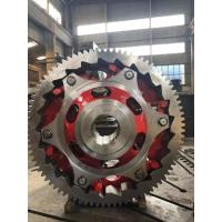 Quality 16 Module 84 Teeth Transmission Gears Forging Steel Assembled Ratchet Gears for sale