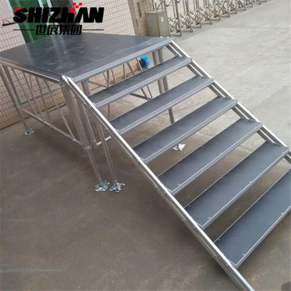 Quality TUV Aluminum Stage Platforms Lightweight Durable Movable Easy Install Assembly for sale