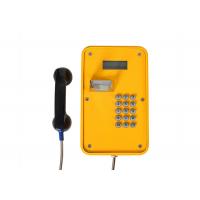 Quality Standard Keypad Outdoor Industrial Telephone, IP67 VOIP/SIP Telephone With LED for sale