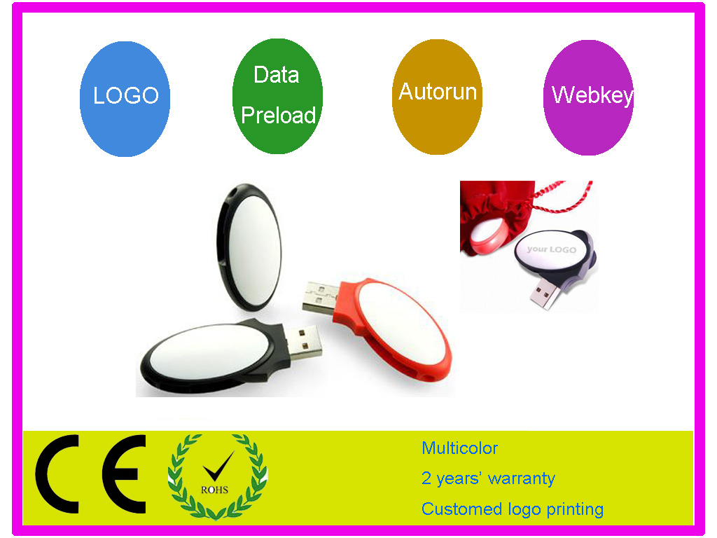 China Plastic Olympic gifts Customized USB Flash Drive AT-223 with 1G 4G 8G 16G momery factory