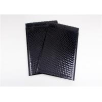 Quality Durable Black Metallic Bubble Mailers Biodegradable Waterproof For Shipping for sale