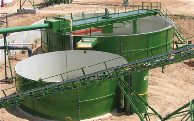 Quality Gold Ore Concentrate Thickener Equipment With Q235B Tank Material for sale