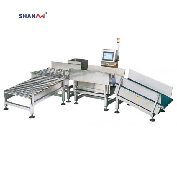 Quality Bag Weighing Automatic Checkweigher With Belt / Roller Conveyor for sale
