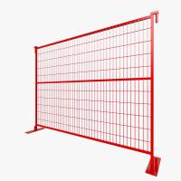 China Coated 8ft Pvc Temporary Fence Canada Portable Removable factory