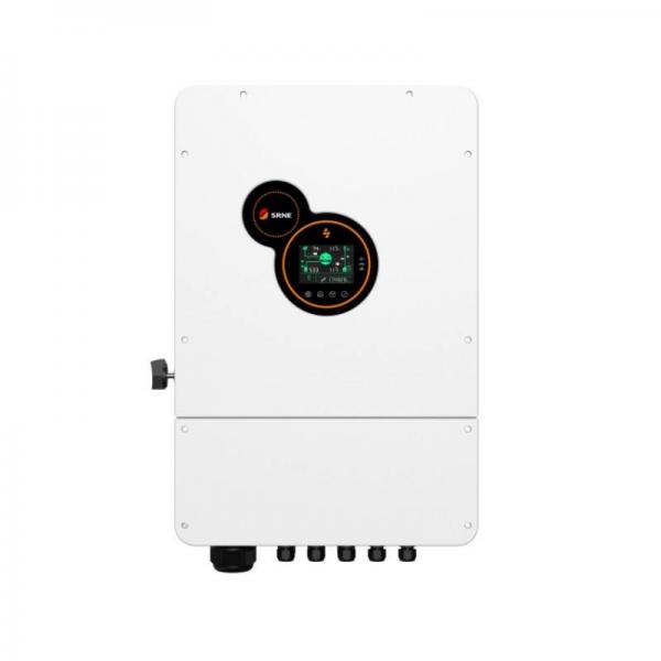 Quality IEC Three Phase Hybrid Solar Inverter IP65 Waterproof Srne On-Grid And Off-Grid for sale