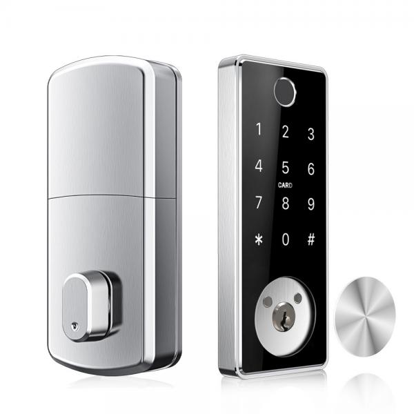 Quality Fingerprint Bluetooth Electronic Door Lock For Houesehold and Commercial for sale
