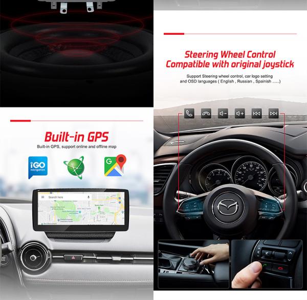 Android Car Radio Stereo For Mazda CX-3 2016 With Joystick 4G Wireless Carplay Car GPS