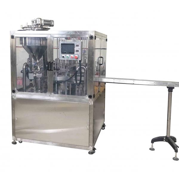 Quality 220V/50HZ Yogurt Cup Filling Sealing Machine Stainless Steel Material Filling Volume 50-500ml for sale