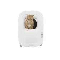 China Pet Cats Kitty Comfortable Smart Automatic Quick Self Cleaning Litter Box Toilet factory