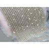 China Crystal Sequin Mesh Fabric / Fine Metal Mesh Fabric For Interior Decoration factory