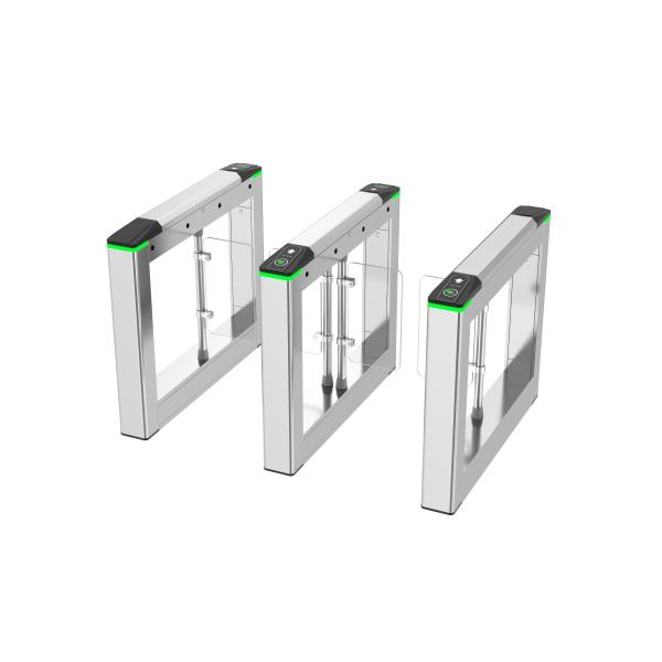 Quality CE Approved Security Glass Swing Turnstile High Speed Gate Turnstile for sale