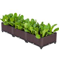 China Outdoor Garden Planting Box Plastic Garden Raised Bed High quality Raised Garden Bed factory