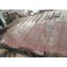 China Dayang Red Granite stone slabs Red Porphyry tile cube paving factory