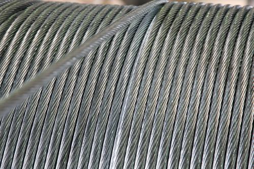 Quality 3 16 Inch EHS Galvanized Guy Wire With Low Relaxation , 25 Tons/20" Loading for sale