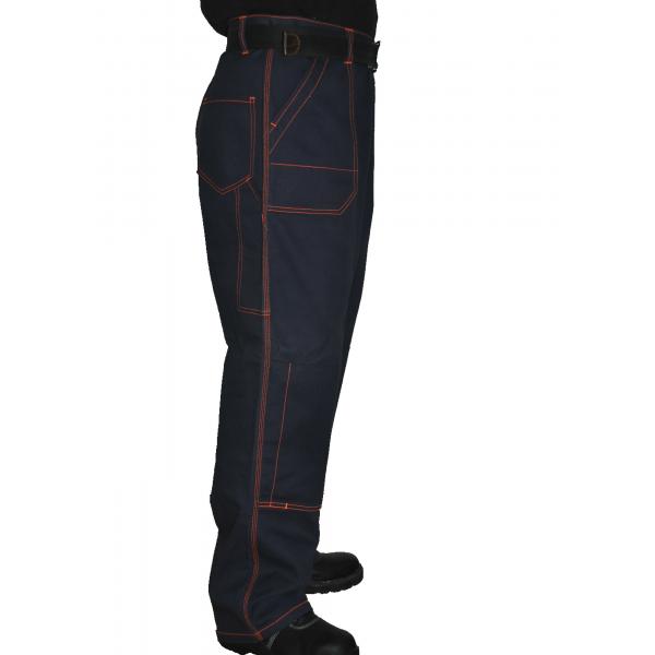 Quality Fashion Multi Pocket Work Pants , Contrast Triple Stitching Heavy Duty Trousers for sale