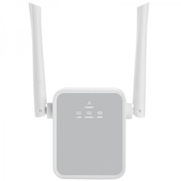 Quality FCC Wall Socket Wifi Repeater , RJ45 4G Mobile Signal Booster for sale