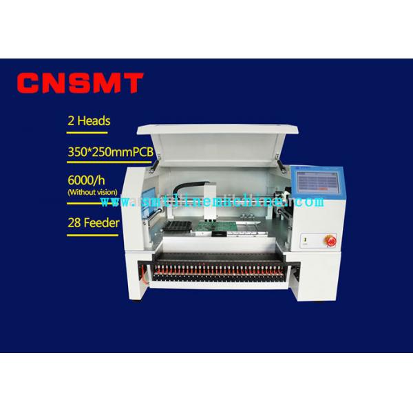 Quality 2 Heads Small Table Top Pick And Place Machine Smd Chip Shooter Cnsmt-T528P for sale