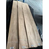 Quality Lonson White Oak Wood Veneer Crown Cut 120mm Width OEM Flooring Use for sale