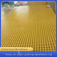 China Corrosion Resistant Fibreglass FRP Pultruded Grating Grille 1x3 for Pigeon Cage factory