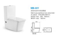 China Wall hung Washdown two piece Toilet Bidet Combination MB-601 factory