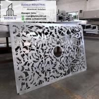 China SUDALU Aluminum Perforated Panel Building Decoration Customized Aluminum Laser Cutting Panel factory