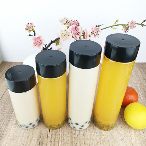 Quality Tall And Slender 0.5L Screw Cap Jars Food Grade Empty Containers With Caps for sale