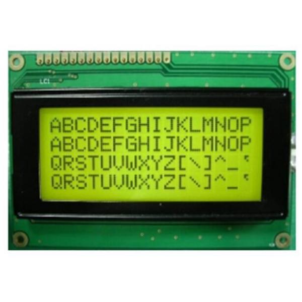 Quality STN Yellow Green Positive1604 Character LCD Display Module COB 16x4 for sale