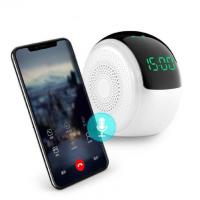 China 10 Watt Music Creative Bluetooth Speaker Home Woofer Wireless Super Bass Stereo Alarm Clock for sale
