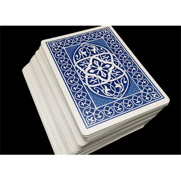Quality OEM Printable Plastic Playing Cards Club Use Matte Coat Varnishing Color Offset Printing for sale