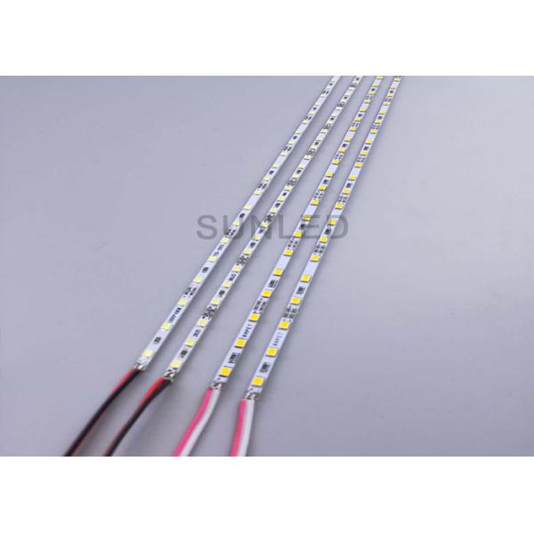Quality Ultrathin Rigid LED Strip Lights , LED Cabinet Lighting Width 4mm for sale