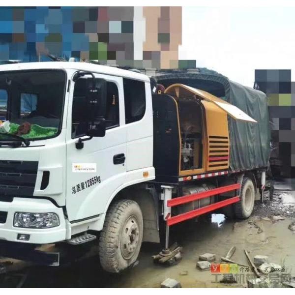 Quality Sany 10018 Concrete Pump Truck Mounted HOWO Chassis  9~18Mpa for sale