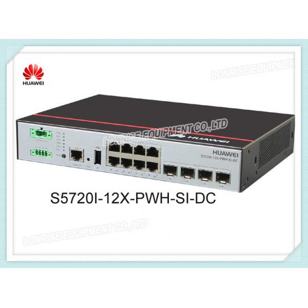 Quality Huawei Switch S5720I-12X-PWH-SI-DC 8 X 1000 Ports 4 X 10GE SFP+ Ports 1 DC Power for sale