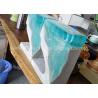 China Ocean Theme Customized Size Transparent Decoration Blue Resin Display Props factory