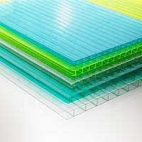 China Greenhouse Roofing Polycarbonate Sheet 3mm-11mm Twin Wall Hollow Panel factory