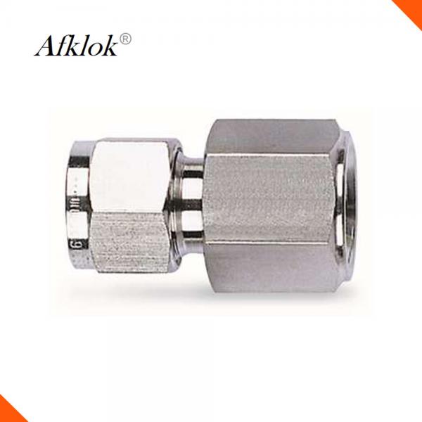 Quality Stainless Steel 316 equal tube 3mm 4mm 6mm 8mm 10mm OD Double ferrule union compression fittings for sale