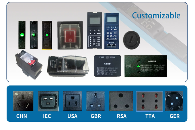 250VAC PDU Unit For Computer Room Normal Operation 1