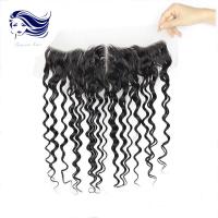 China Full Curly Lace Front Closures For Weaving / Lace Front Human Hair Wigs factory