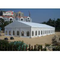 China Wind Resistant Outdoor White Aluminum Wedding Canopy For Wedding Reception 20 X 25  Tent factory