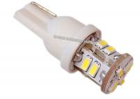China 12PCS 3014 SMD Auto LED Car Light Bulbs , Amber LED Turn Signal Bulbs factory
