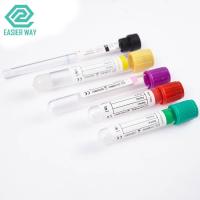 China Medical Disposable Red Blue Green Grey Yellow ESR Vacuum Blood Collection Tubes for sale