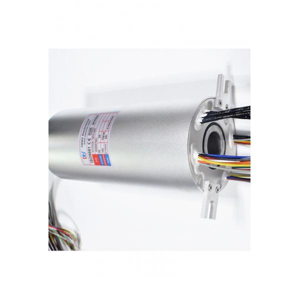Quality IP54 Industrial Slip Ring , RS NET Encoder Slip Ring Control Signal for sale
