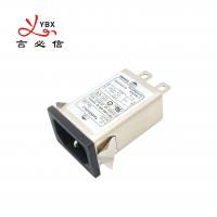 Quality IEC Socket Type EMI Filters Low Pass Power Filters 6A Low Leakage Current for sale