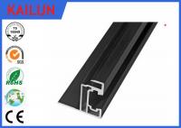 China Solar Panel Black Aluminium Frame With Corner Key , Extrusion Aluminium Edge Profile For PV Mounting Systems factory